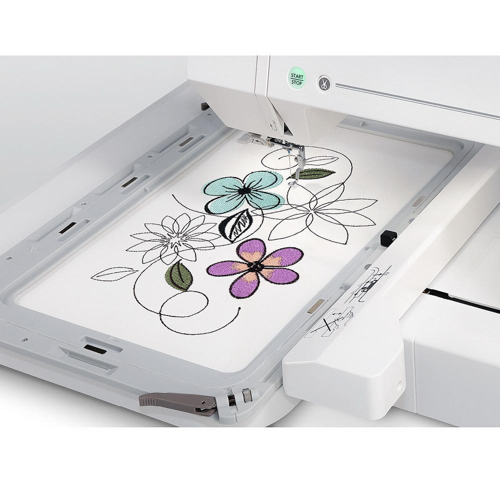 Janome Memory Craft 500E Embroidery Machine (OPEN BOX MODEL) - Sewingmachinesplus.com