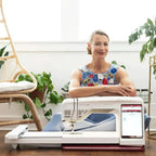 Husqvarna Viking Designer Ruby 90 Sewing & Embroidery Machine - Sewingmachinesplus.com