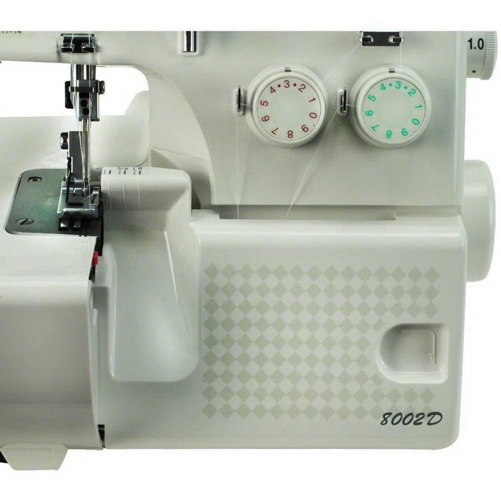 Janome 8002D Serger (OPEN BOX MODEL) - Sewingmachinesplus.com