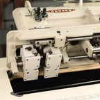 339RB - 4 Heavy Duty, High Speed, Two Needle, Lockstitch Machine, Drop Feed, Needle Feed and Alternating (Walking) Presser Feet - Sewingmachinesplus.com