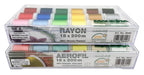Doorbuster Madeira 36 Spool Thread Set (2 18 Spool Thread Kits) Rayon & Aerofil - Sewingmachinesplus.com