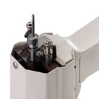 Consew 104-1T industrial sewing machine head with single needle, beige housing