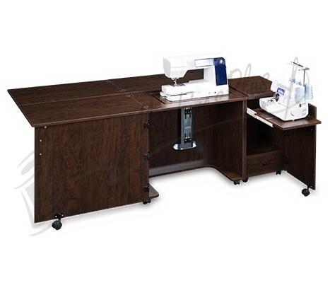 Sylvia Design Model 1050Q Quilters Sewing & Serger Cabinet