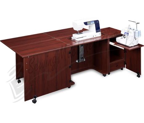 Sylvia Design Model 1050Q Quilters Sewing & Serger Cabinet