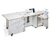 Sylvia Design Model 1050Q Quilters Sewing & Serger Cabinet