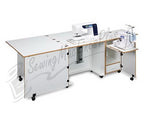 Sylvia Design Model 1050Q Quilters Sewing & Serger Cabinet