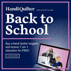 Handi Quilter Moxie XL 18in Long Arm Quilting Machine with Quilting Frame