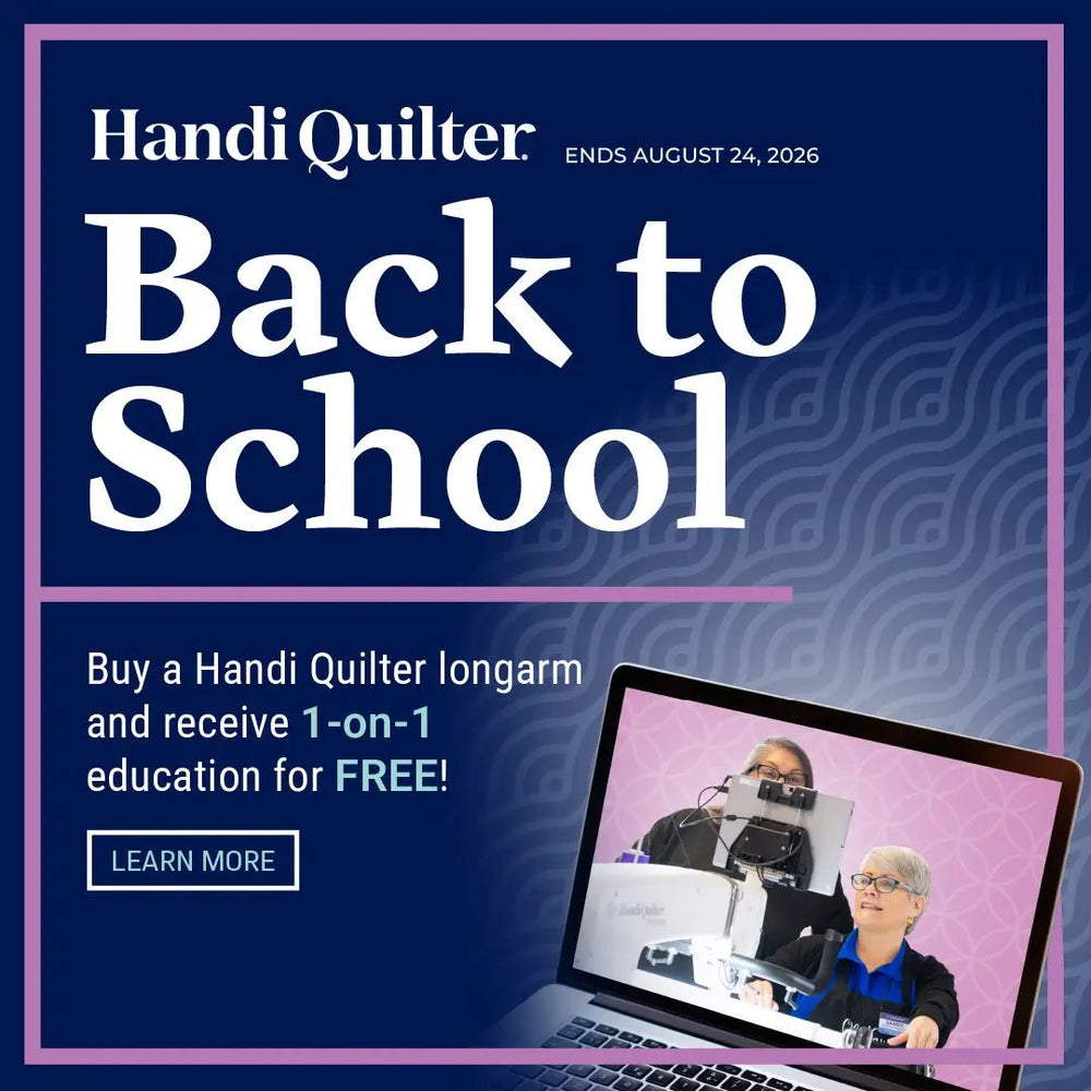 Limited Edition Totally Eighties Pink Handi Quilter Amara 20 inch Longarm Quilter Machine Bundle with Studio Frame (10 or 12ft) and Pro-stitcher