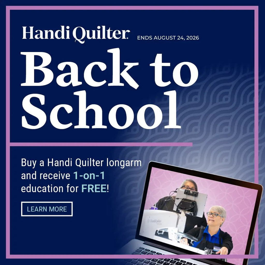 Limited Edition Totally Eighties Pink Handi Quilter Amara 20 inch Longarm Quilter Machine Bundle with Studio Frame (10 or 12ft) and Pro-stitcher