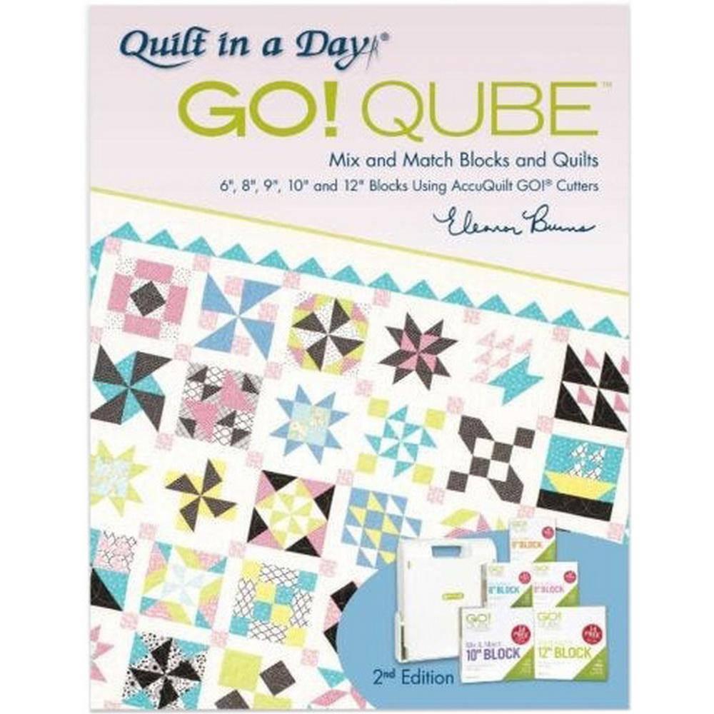 Accuquilt GO! Qube Mix & Match Blocks & Quilts by Eleanor Burns - 2nd Edition - Sewingmachinesplus.com