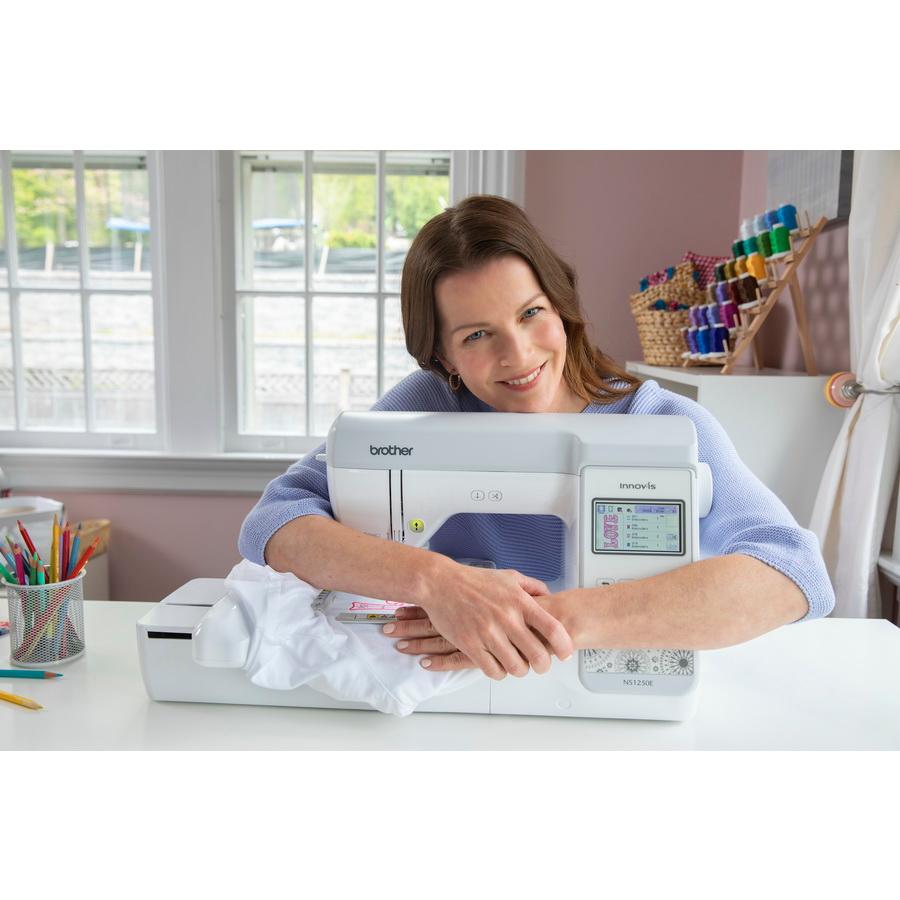 Brother NS1250E Embroidery Machine - Sewingmachinesplus.com