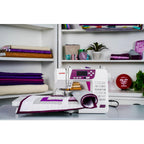 Janome 3160QDC Computer Sewing Machine - Purple/Grape Color (OPEN BOX MODEL) - Sewingmachinesplus.com