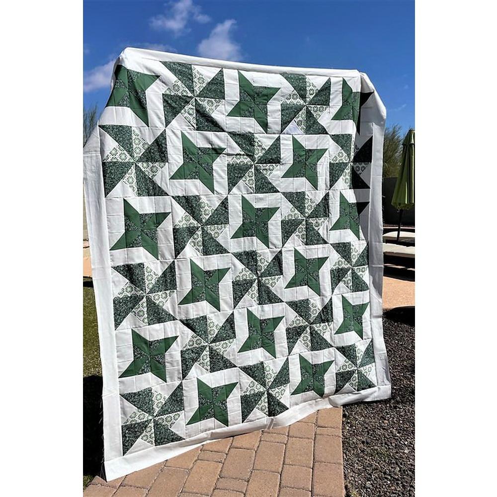 Seams Sew Me Quilt Pattern - Lovely Pinwheels - Sewingmachinesplus.com