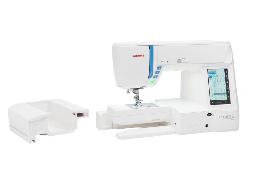 Janome SKYLINE S9 Sewing and Embroidery Machine (OPEN BOX MODEL) - Sewingmachinesplus.com