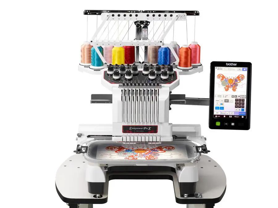 Brother Entrepreneur ProX PR1050X Multi - Needle Embroidery Machine - Sewingmachinesplus.com
