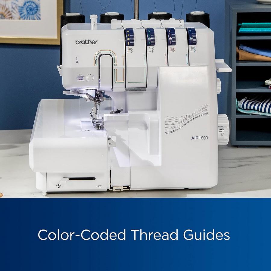 Brother Airflow 1800 Serger Machine - Sewingmachinesplus.com