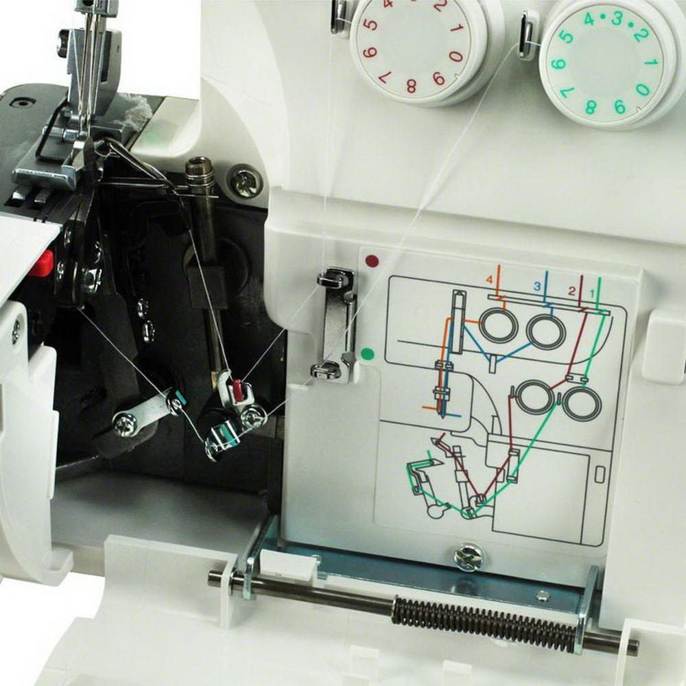 Janome 8002D Serger (OPEN BOX MODEL) - Sewingmachinesplus.com