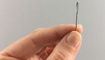 Check the condition of your needle