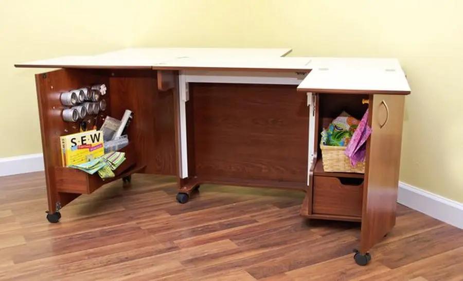 Arrow Serger Cabinet - Teak (62035)