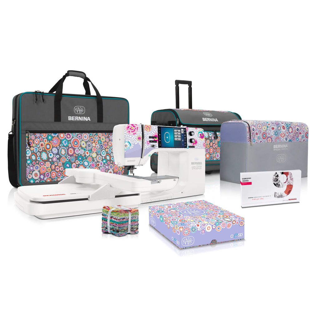 BERNINA 770 QEE Plus Kaffe Edition Sewing Embroidery Machine with Free Gifts with Purchase