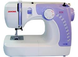 Janome 1117 3/4 - size Sewing Machine - Sewingmachinesplus.com