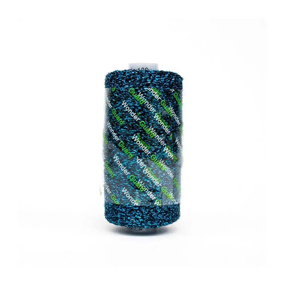 Wonder Guard Thread Wrap Sheet WG-10 blue glittery thread organizer wrap, 10-pack.