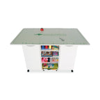 Kangaroo Sewing Furniture Kookaburra, Kangaroo and Joey II Bundle Cabinet Set (Ash White) - Sewingmachinesplus.com