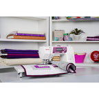 Janome 3160QDC Computer Sewing Machine - Purple/Grape Color (OPEN BOX MODEL) - Sewingmachinesplus.com