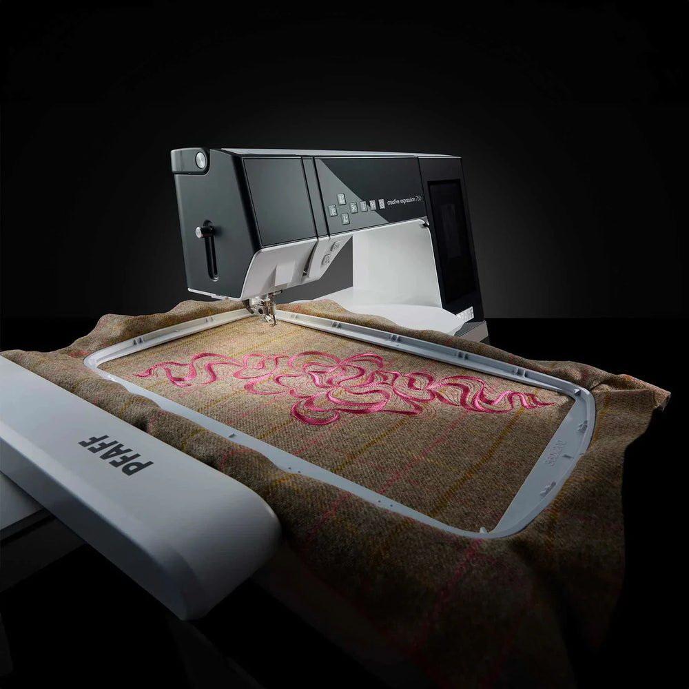 PFAFF creative expression 750 Sewing and Embroidery Machine - Sewingmachinesplus.com