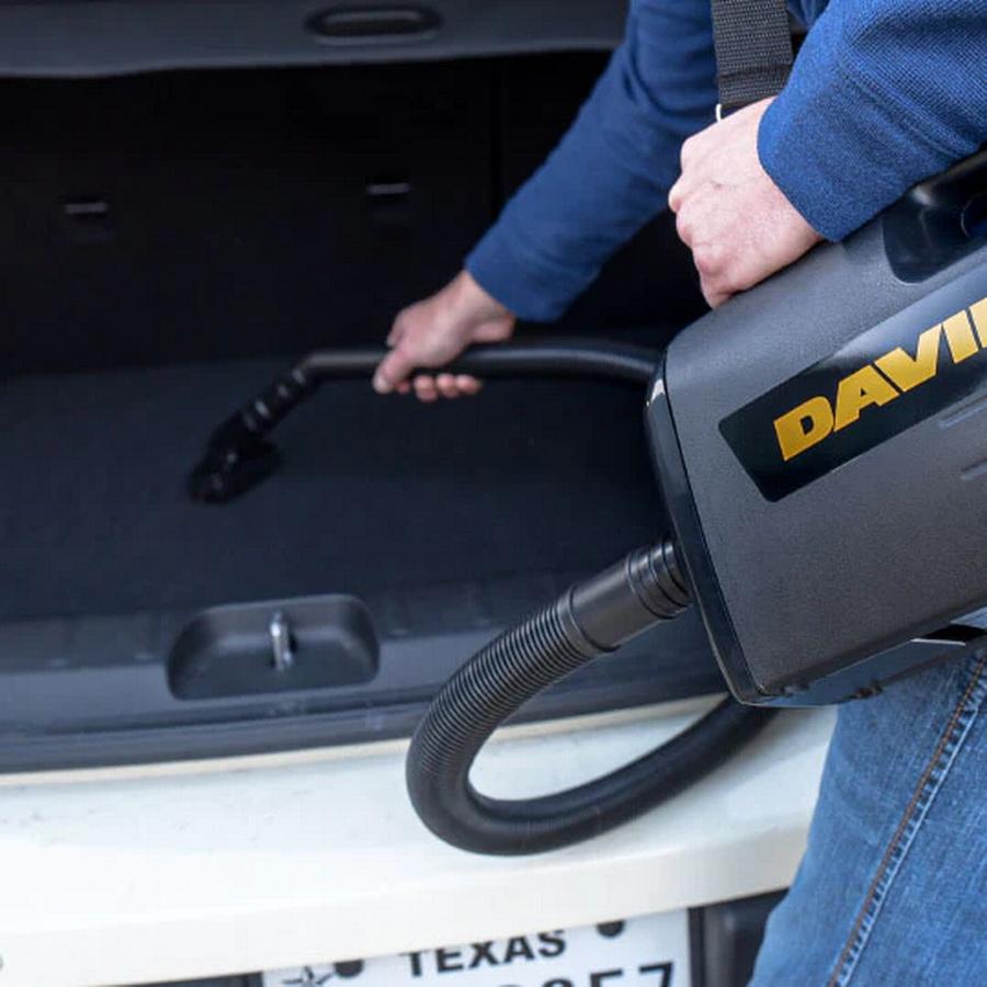 David Vacuums Firefly Portable Handheld Canister Vacuum - Sewingmachinesplus.com