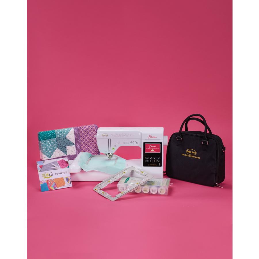 Baby Lock Bloom Embroidery and Sewing Machine (OPEN BOX MODEL) - Sewingmachinesplus.com