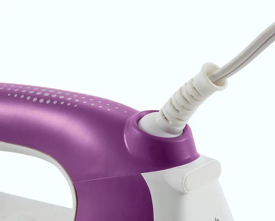 Oliso Ultra-Precision Steam Iron TG1100-P purple with white power cord