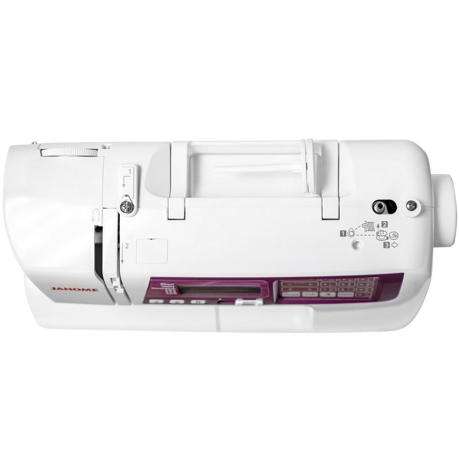 Janome 4120QDC - G Computer Sewing Machine (Purple/Grape Color) - Sewingmachinesplus.com