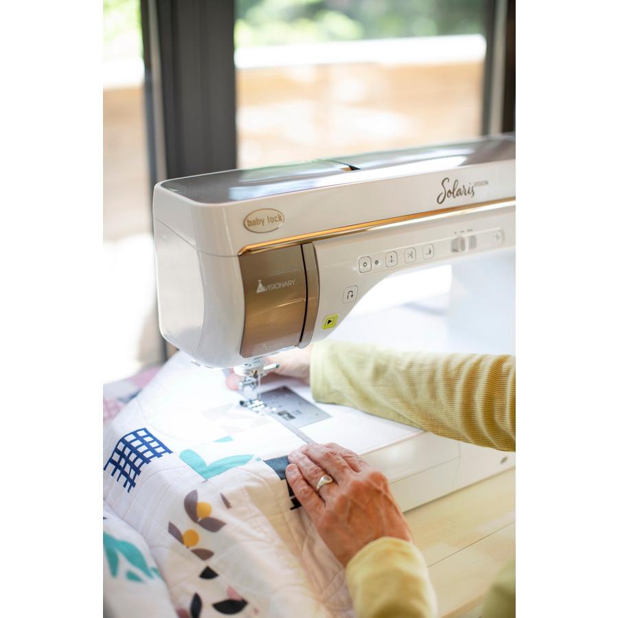 Baby Lock Solaris Vision Embroidery, Quilting and Sewing Machine - Sewingmachinesplus.com