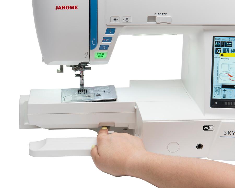 Janome SKYLINE S9 Sewing and Embroidery Machine (OPEN BOX MODEL) - Sewingmachinesplus.com