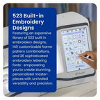 Brother Celeste CX1e Embroidery Machine - Sewingmachinesplus.com