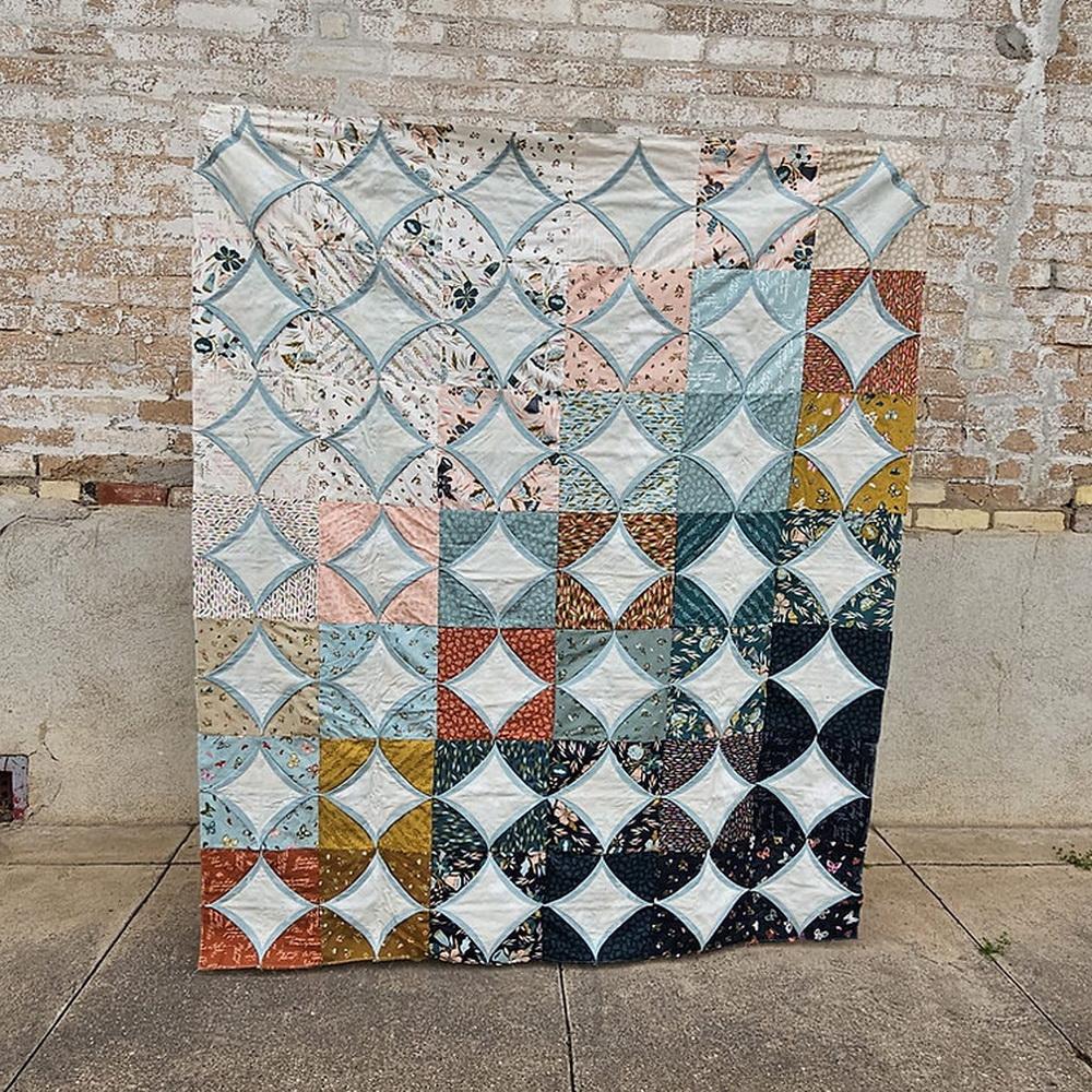 Seams Sew Me Quilt Pattern - Winsome Windows - Sewingmachinesplus.com