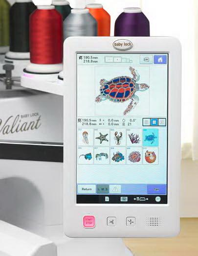 Baby Lock Valiant 10 Needle Embroidery Machine