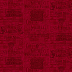 Wine Night Table Set Fabric Quilt Kit (Placemat and Table Runner) - Sewingmachinesplus.com