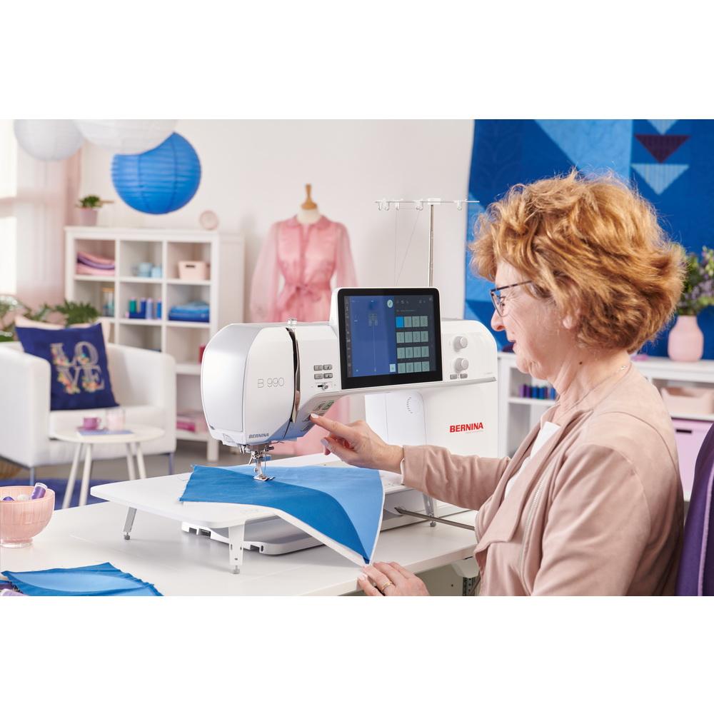 BERNINA 990 Sewing and Embroidery Machine - Sewingmachinesplus.com