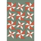 Seams Sew Me Quilt Pattern - Lovely Pinwheels - Sewingmachinesplus.com
