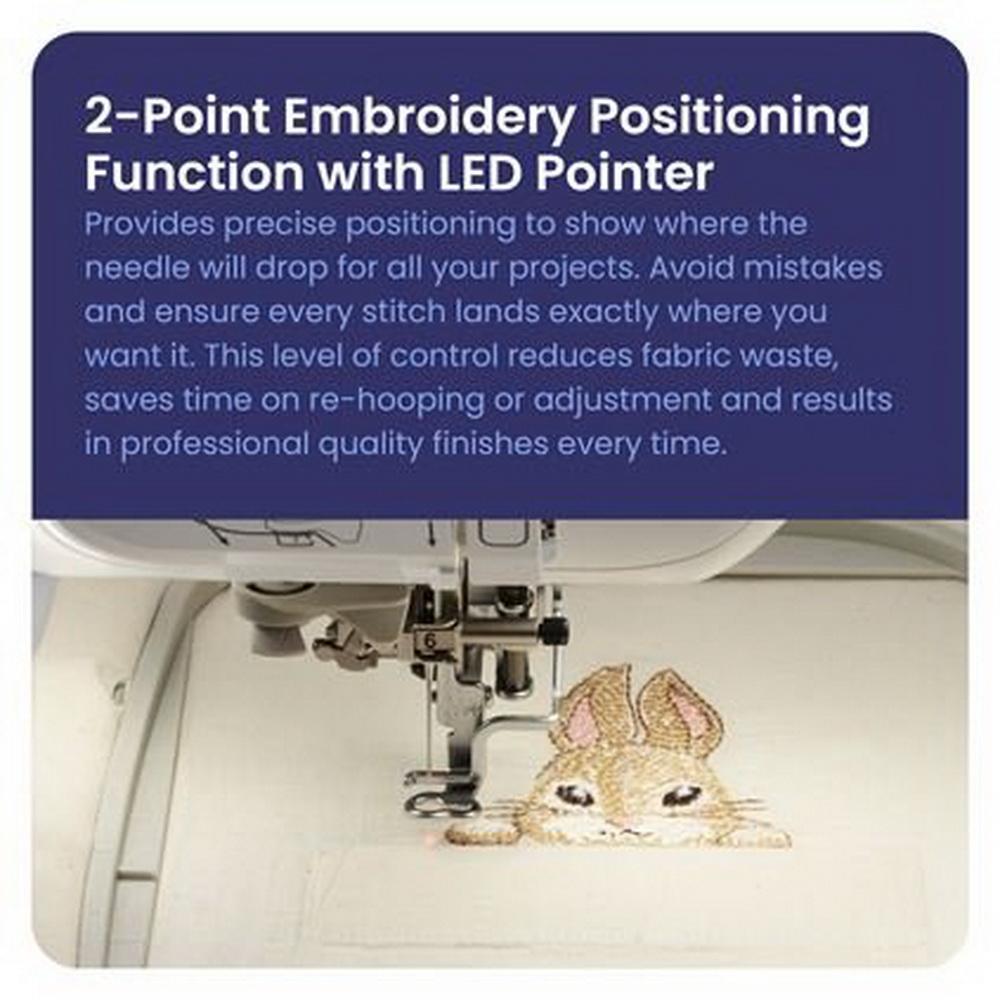 Brother Celeste CX1e Embroidery Machine - Sewingmachinesplus.com