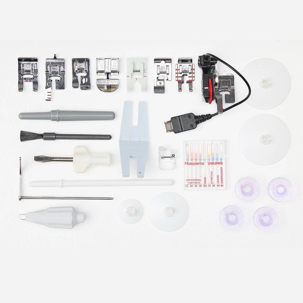 HUSQVARNA VIKING DESIGNER TOPAZ 65 Sewing & Embroidery Machine - Sewingmachinesplus.com