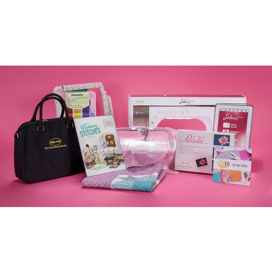 Baby Lock Solaris Vision Embroidery, Quilting and Sewing Machine - Sewingmachinesplus.com