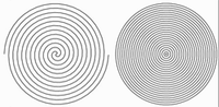 Groovy Board - 13in. Dueling Circles Quilting Template