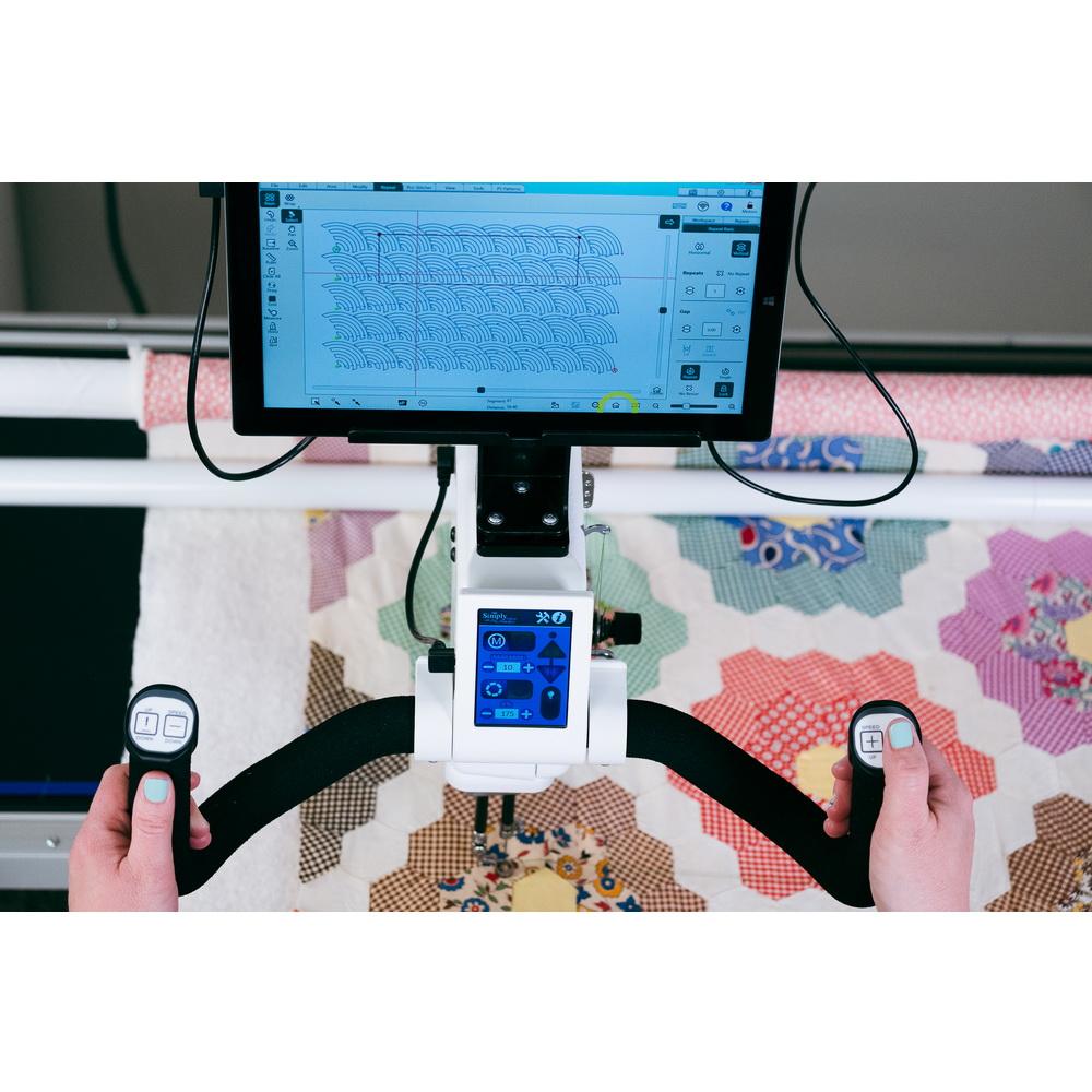 Refurbished Handi Quilter Simply Sixteen 16-inch Long Arm with 5ft Frame