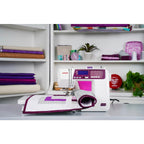 Janome 4120QDC - G Computer Sewing Machine (Purple/Grape Color) - Sewingmachinesplus.com