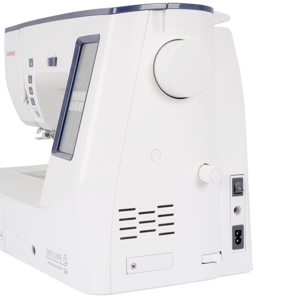 Janome Skyline S6 Anniversary Edition Sewing and Quilting Machine (OPEN BOX MODEL) - Sewingmachinesplus.com