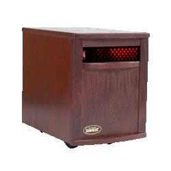 SunHeat SH-1500 Infrared Zone-Heating System [Black Cherry]