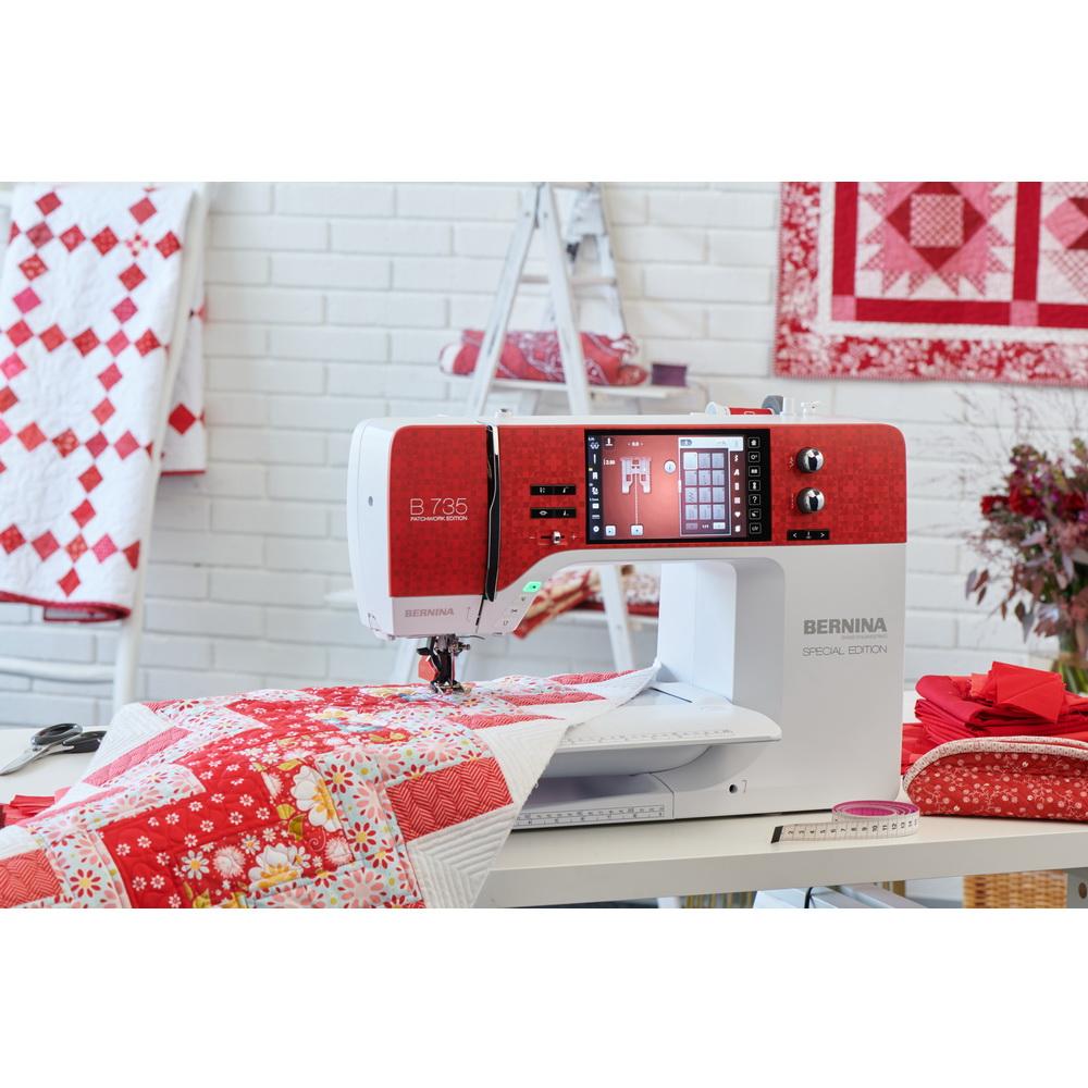 BERNINA 735 Patchwork Edition Sewing and Embroidery Machine - Sewingmachinesplus.com